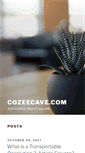 Mobile Screenshot of cozeecave.com
